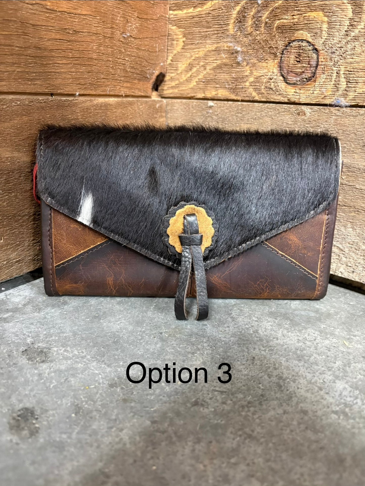 STS Leopard Great Plains Style Wallet