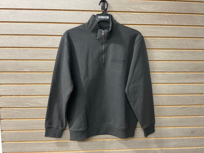 Pendleton Men's Charcoal Heritage 1/4 Zip Sweatshirt