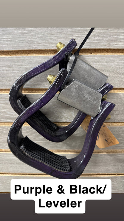 Nettles Stirrups "The Barrel Racer" - Petite 2"