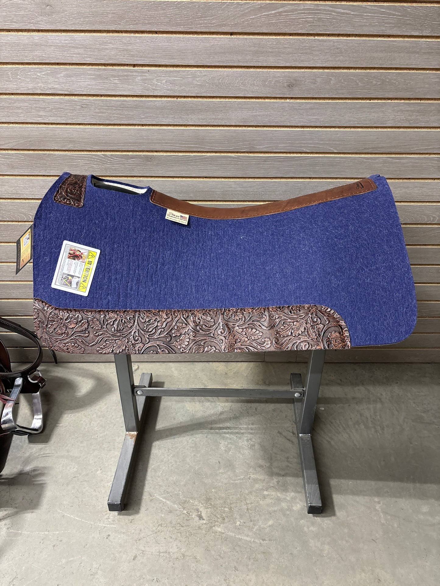 5 Star All Around Saddle Pad (Brown Cowboy Tool Wear Leathers) 30X30