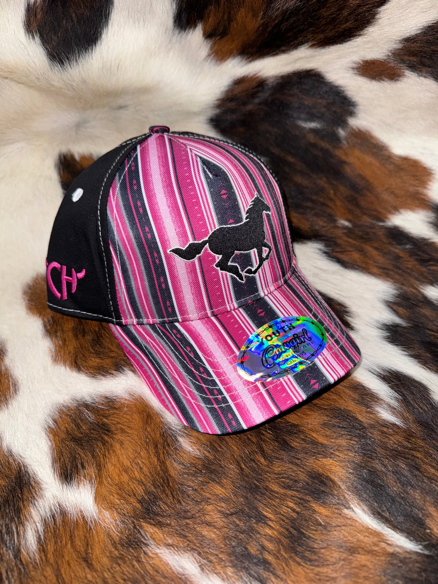 Cowboy Hardware Girl's Pink Serape Horse Hat