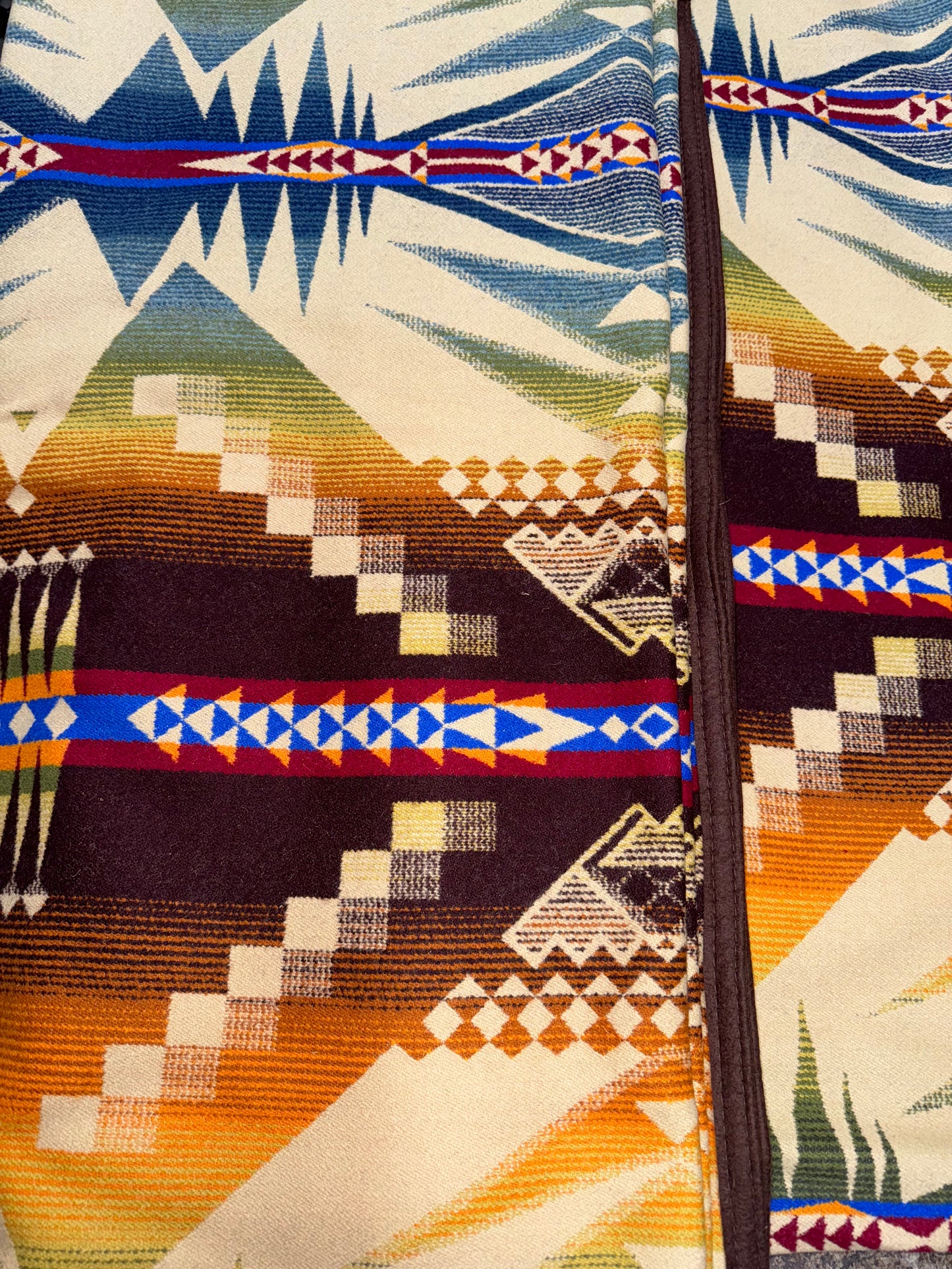 Pendleton Mystic Lake Unnapped Wool Blanket