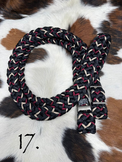 Gale Beebe 9 Strand Barrel Rein