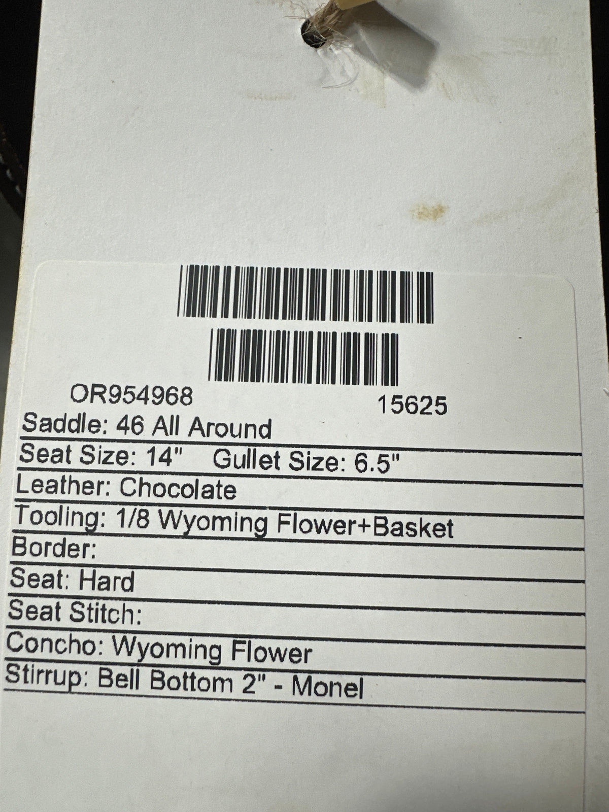 Martin 14" All Around Saddle #15625