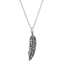 Load image into Gallery viewer, Montana Silversmith Turquoise Takeoff Attitude Necklace
