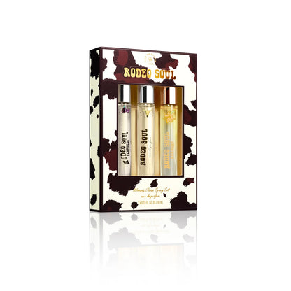 Tru Western Women's Rodeo Soul Perfume Purse Spray Trio
