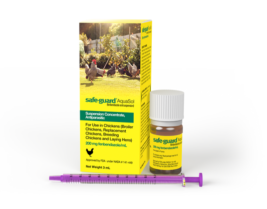 Safe-Guard AquaSol - Dewormer for Chickens