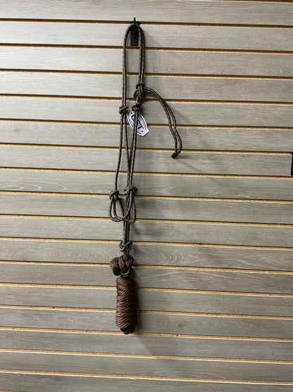 CST Rope Halter with Lead- Standard Horse