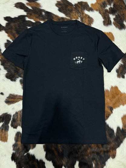 Hooey Men's Black Howling Coyote T-Shirt