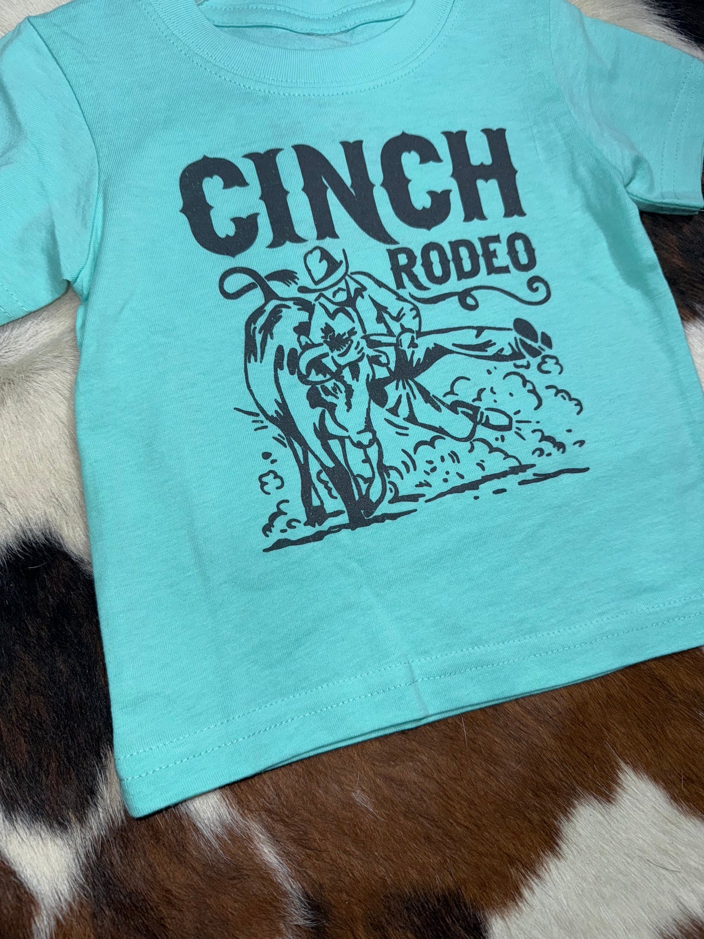 Cinch Boy's Infant Mint Green Bulldogger T-Shirt