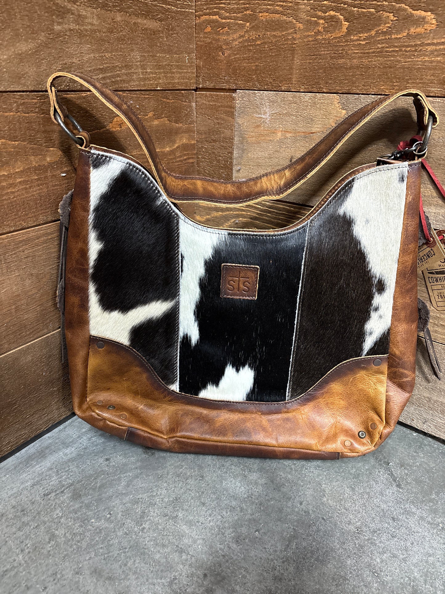 STS Guadalupe Cowhide Hobo Bag
