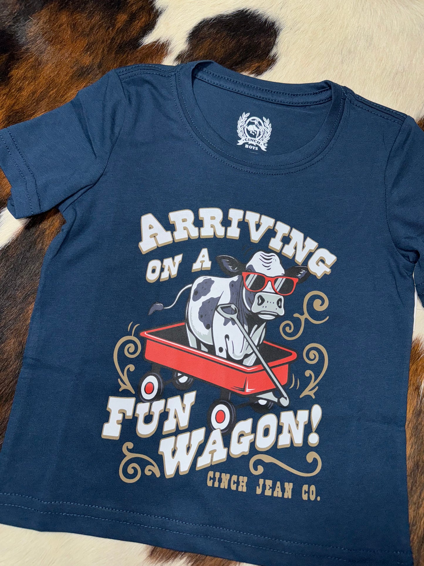 Cinch Boy's Infant Fun Wagon T-Shirt