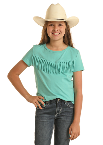 Rock & Roll Girl's Fringe T-Shirt