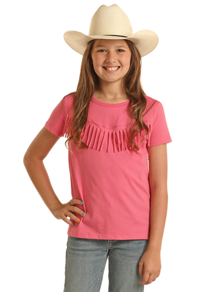 Rock & Roll Girl's Fringe T-Shirt