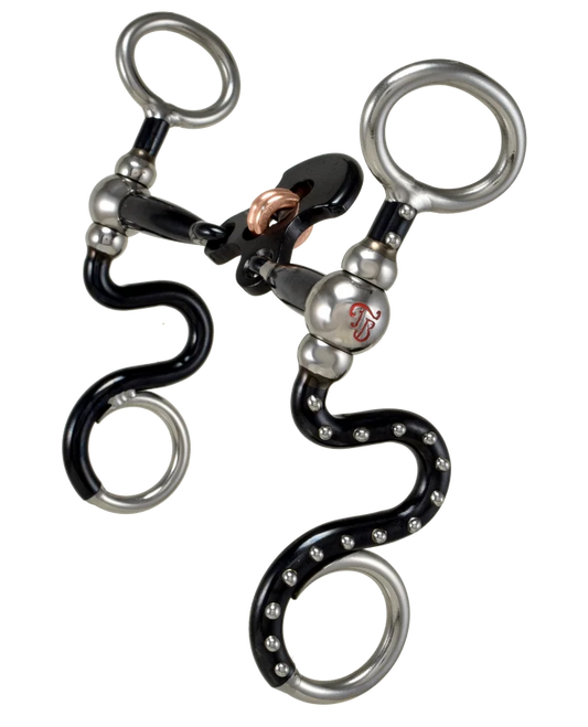 Santa Maria Double Cross Black Shank & Dots By Tom Balding