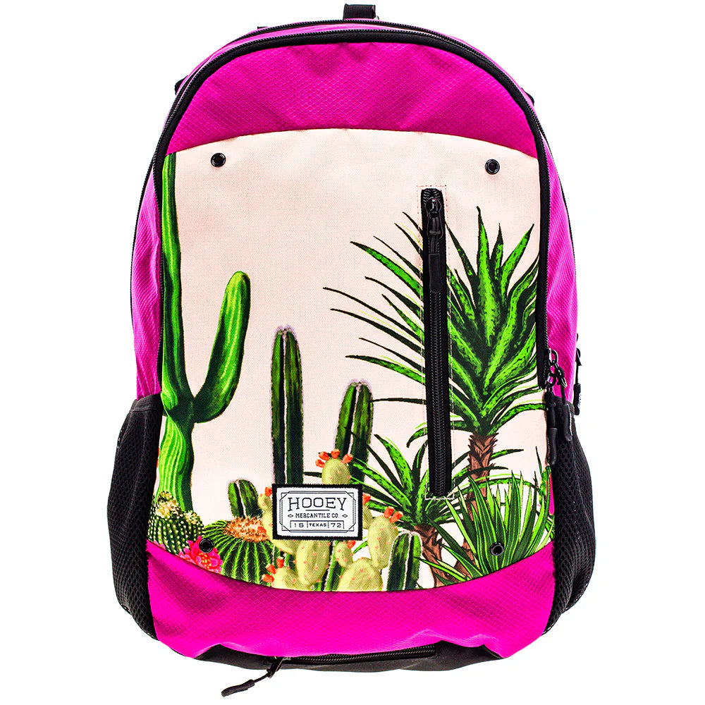 Hooey Rockstar Pink w/ Cactus Backpack