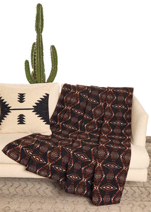 Rock & Roll Berber Printed Blanket