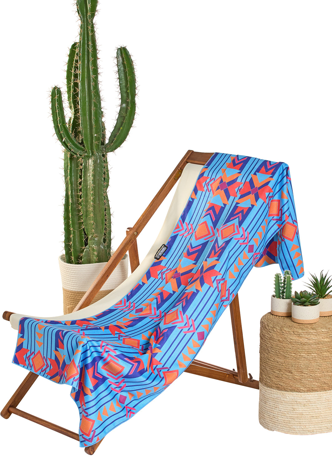 Rock & Roll Sapphire Aztec Towel