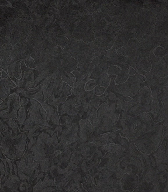 Wyoming Traders Wild Rag Black Silk Jacquard