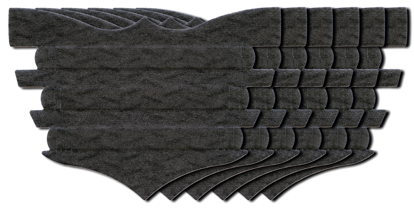 Flair Strips - All Colors 6 Pack / Black Horse Therapy