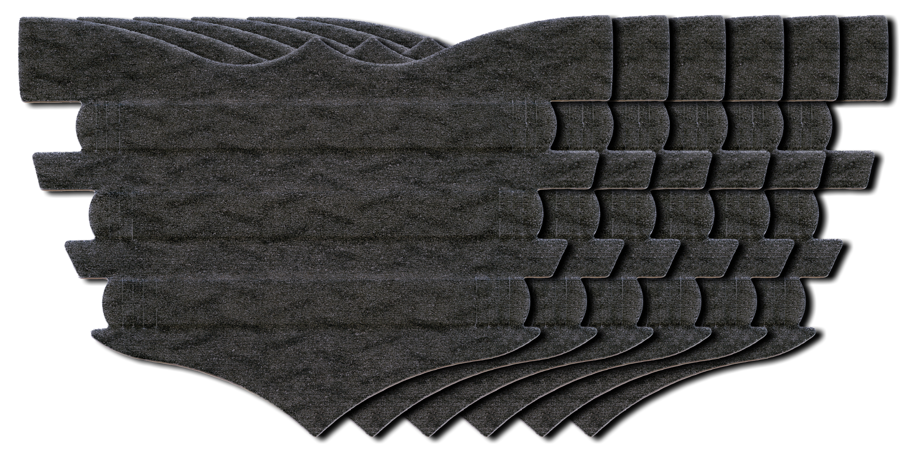 Flair Strips - All Colors 6 Pack / Black Horse Therapy