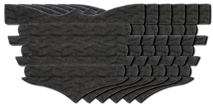 Flair Strips - All Colors 6 Pack / Black Horse Therapy