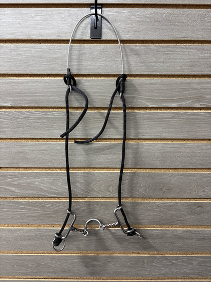 L&W #323 Rope Draw Gag Bit with Cable Poll