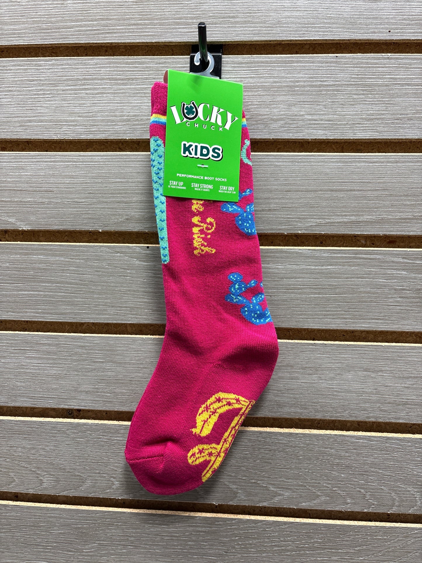 Kids Lucky Chuck : Take the Risk Hot Pink