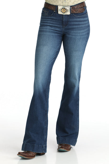 Cruel Denim Women's MILA Mid Rise Trouser Jean