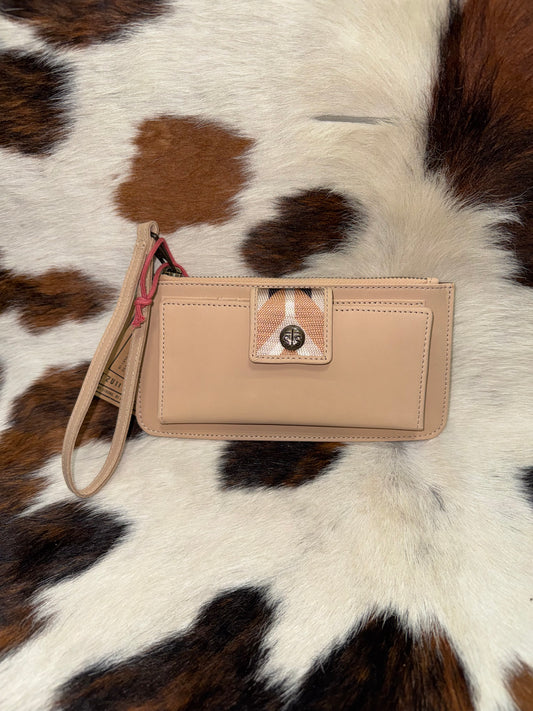 STS Basic Bliss Buckskin Haley Bifold Wristlet