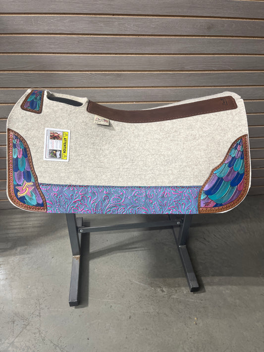 5 Star All Around Saddle Pad - Limited Edition "Feathers" 30X30