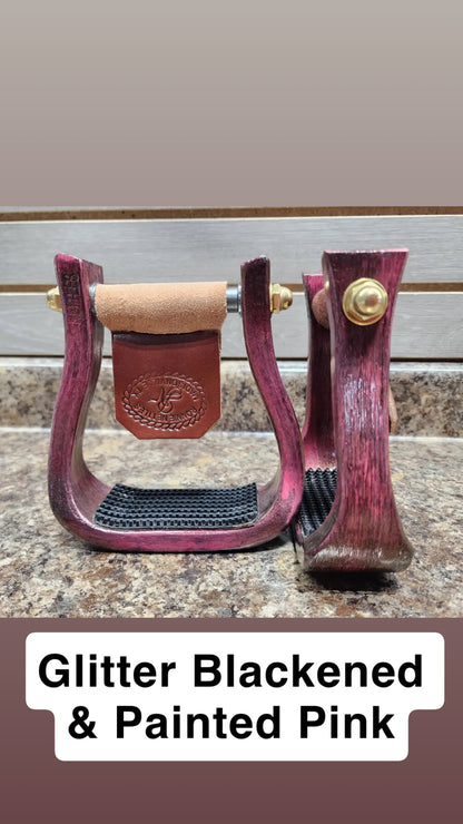 Nettles Stirrups "The Barrel Racer" - Petite 2"
