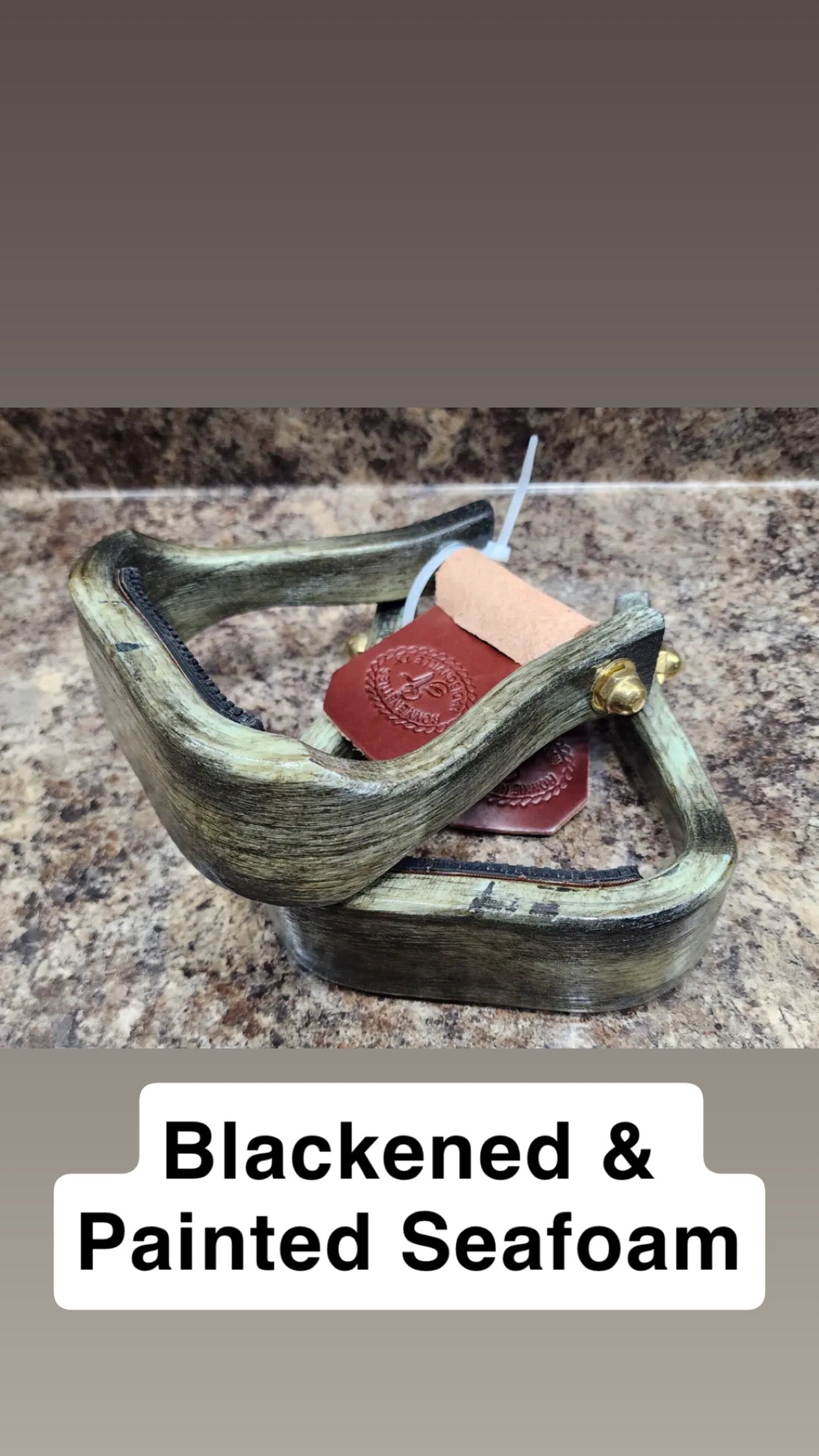 Nettles Stirrups "The Barrel Racer" - Petite 2"