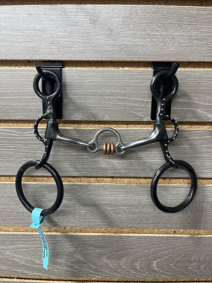 Dutton Old Cowboy Shank Bit with Tig Dots