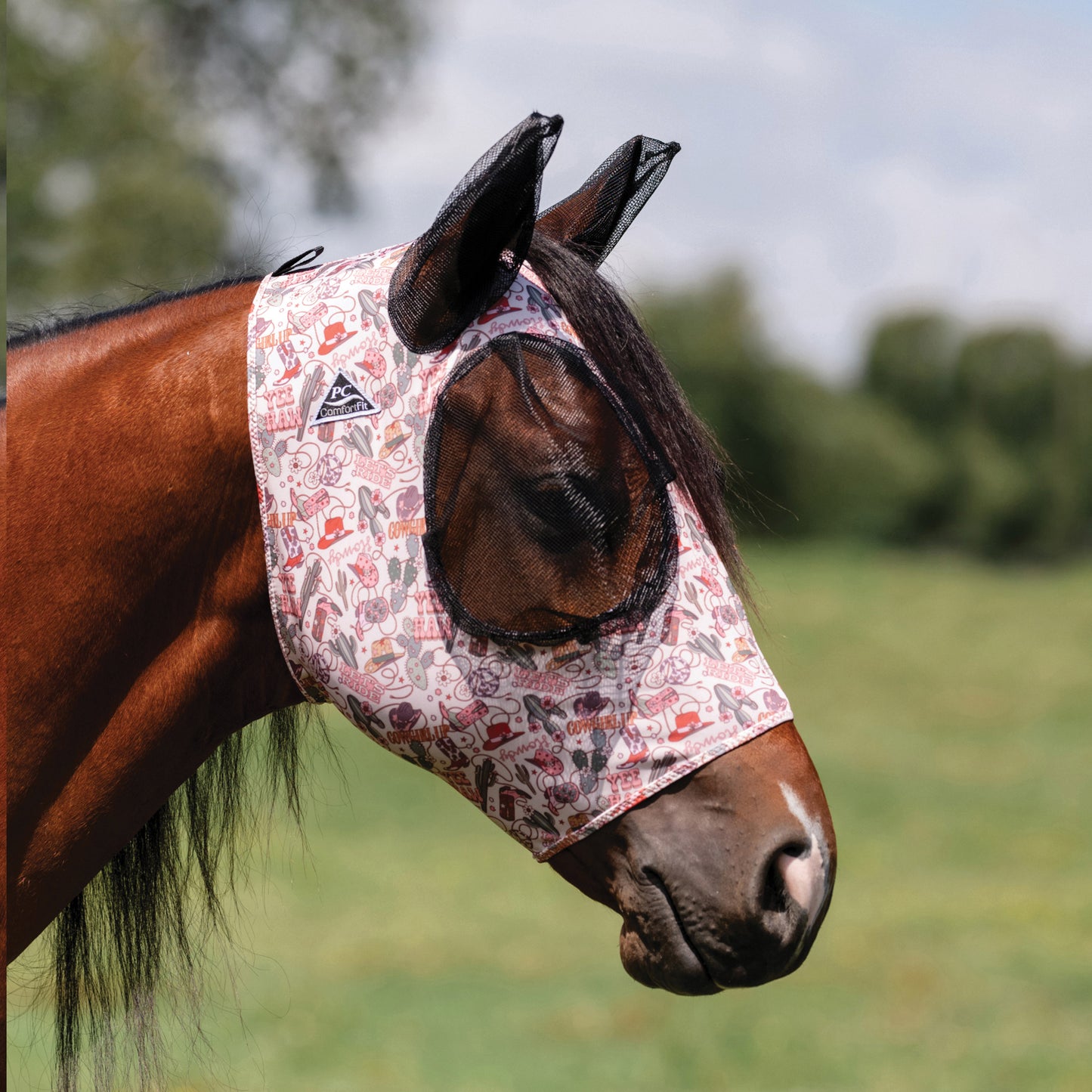 Professional's Choice Lycra Comfort-Fit Fly Mask