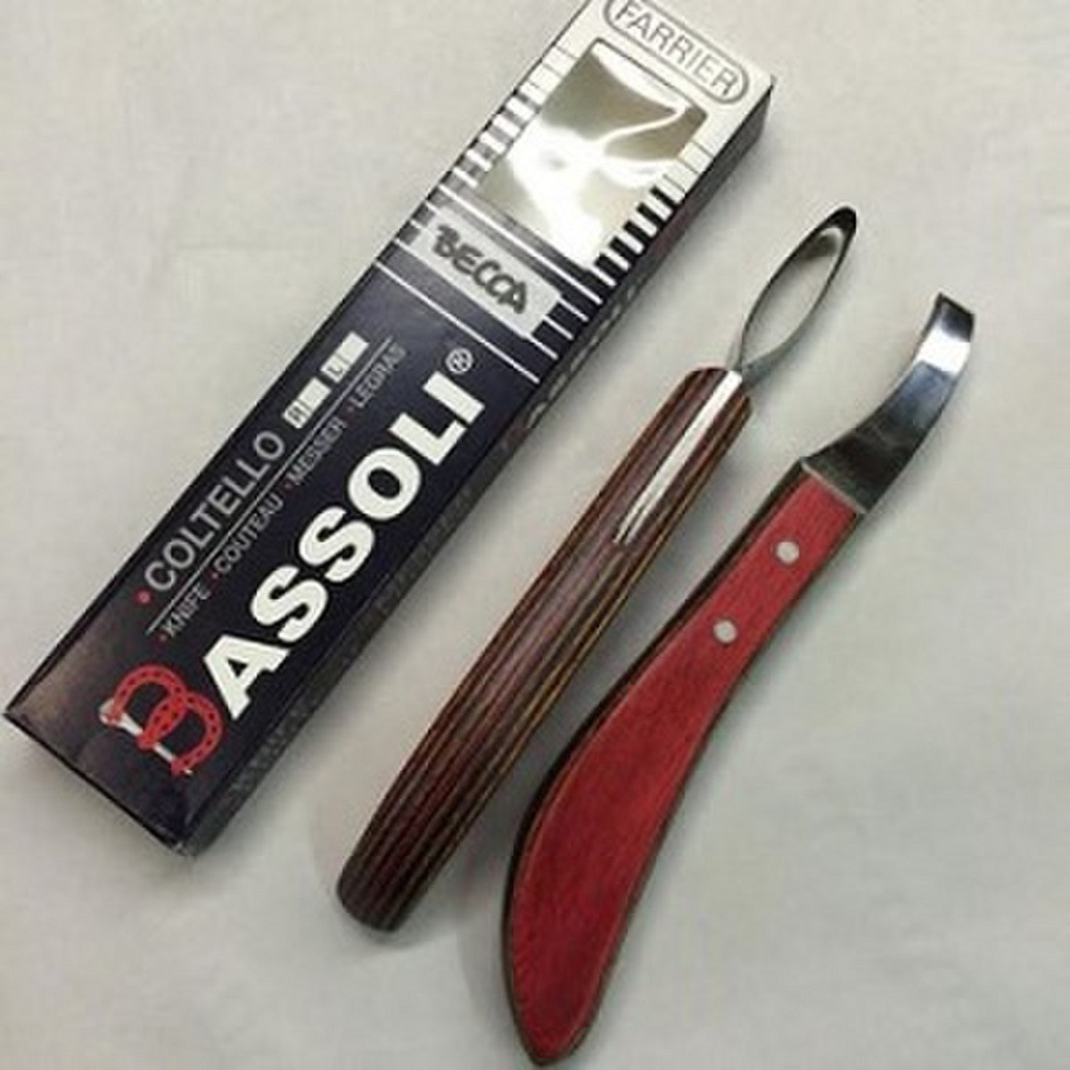 Bassoli Becca Loop Blade Hoof Knife