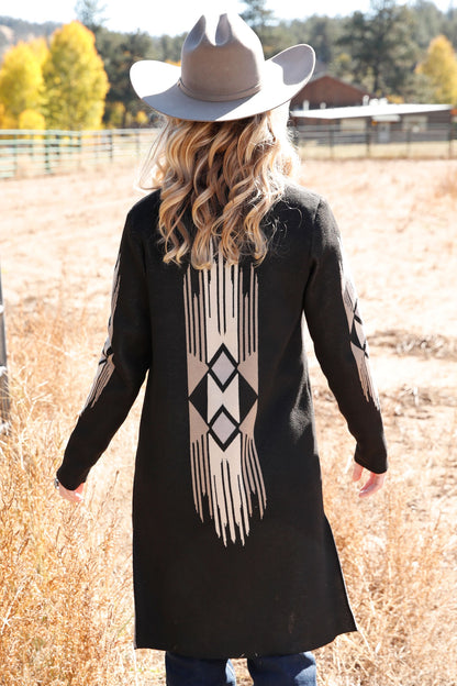 Cruel Women's Knit Wild West Duster