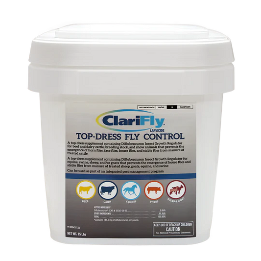 ClariFly Larvicide Top-Dress Fly Contol - 15LBS