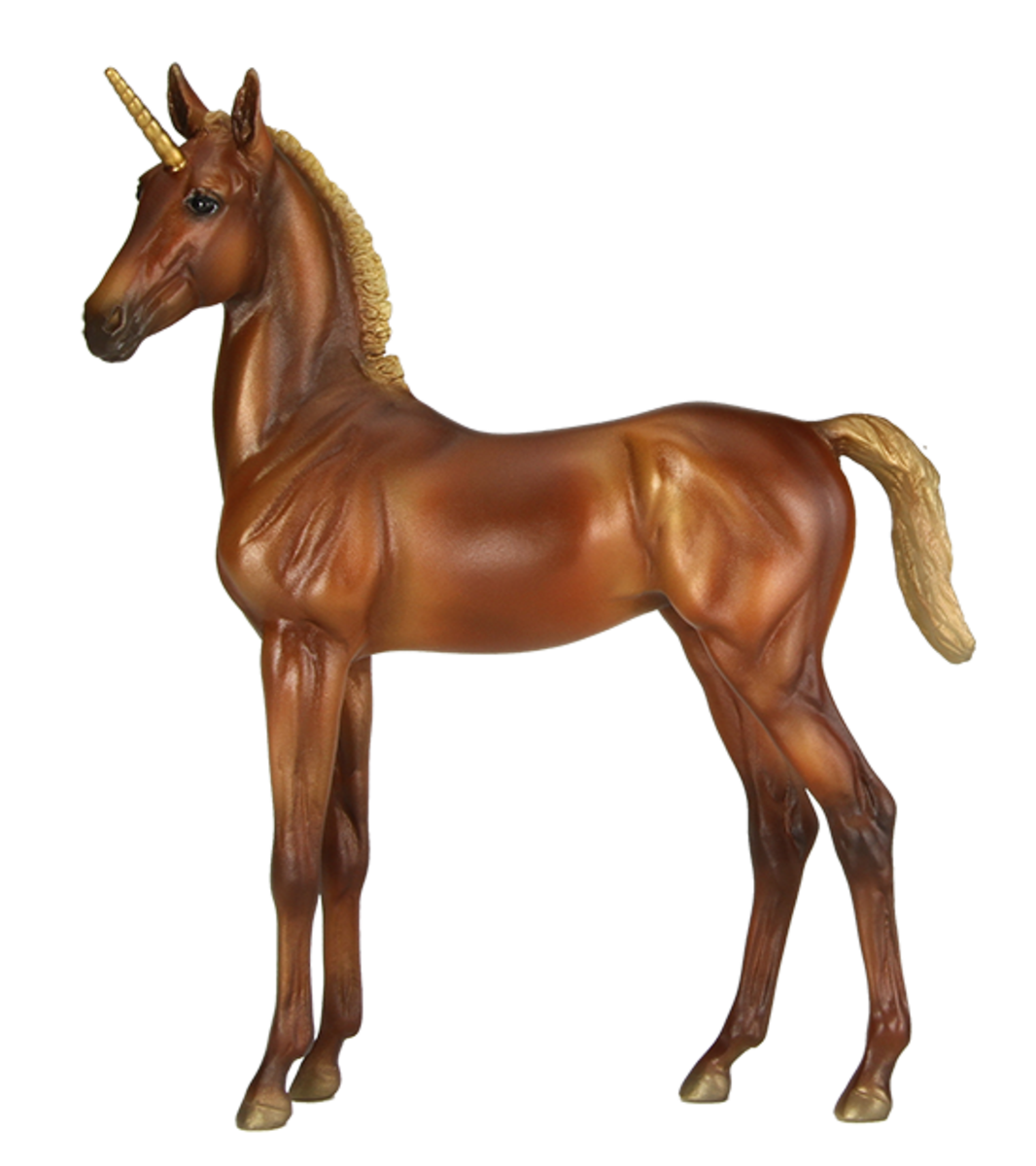 Breyer Traditional Series "Cyrus & Solana: Unicorn Stallion & Foal"