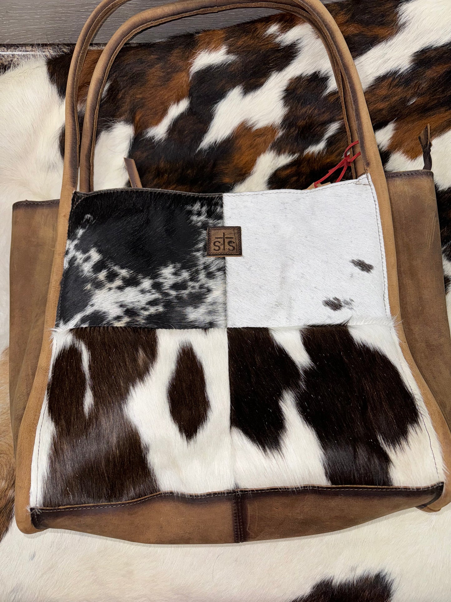 STS Betty Cowhide Tote