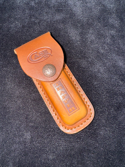 Case Knife Leather Trapper Knife Sheath