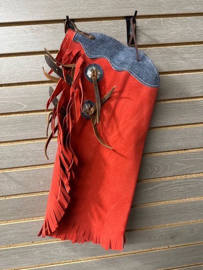 Richland Yellowstone Suede Kids Chaps/Chinks