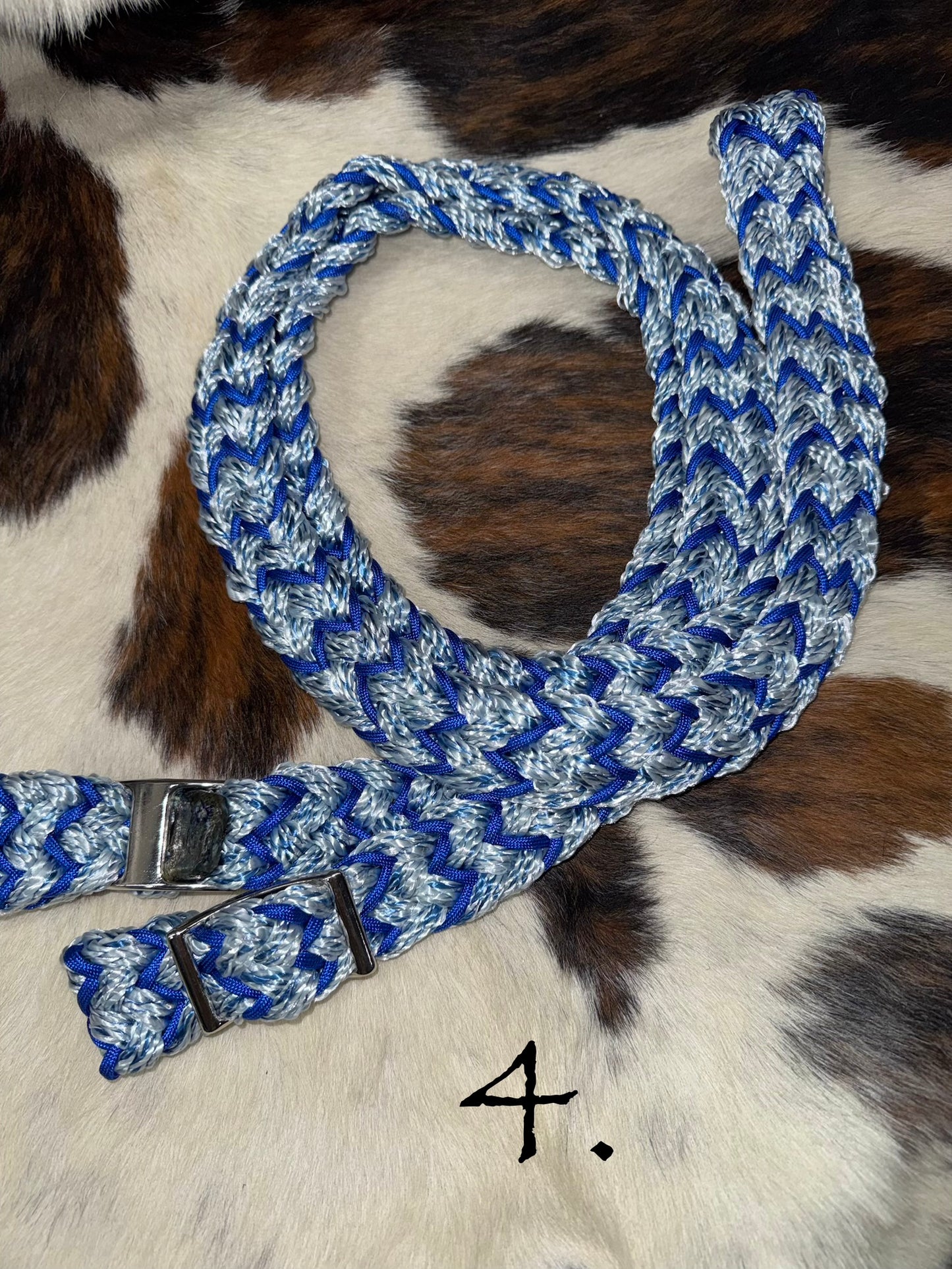 Gale Beebe 9 Strand Barrel Rein