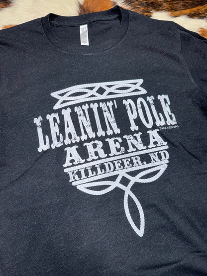 Leanin' Pole Women's Boot Stitch Graphic T-Shirt