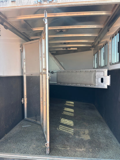 Used 2023 Featherlite 3 Horse Bumper Pull Trailer
