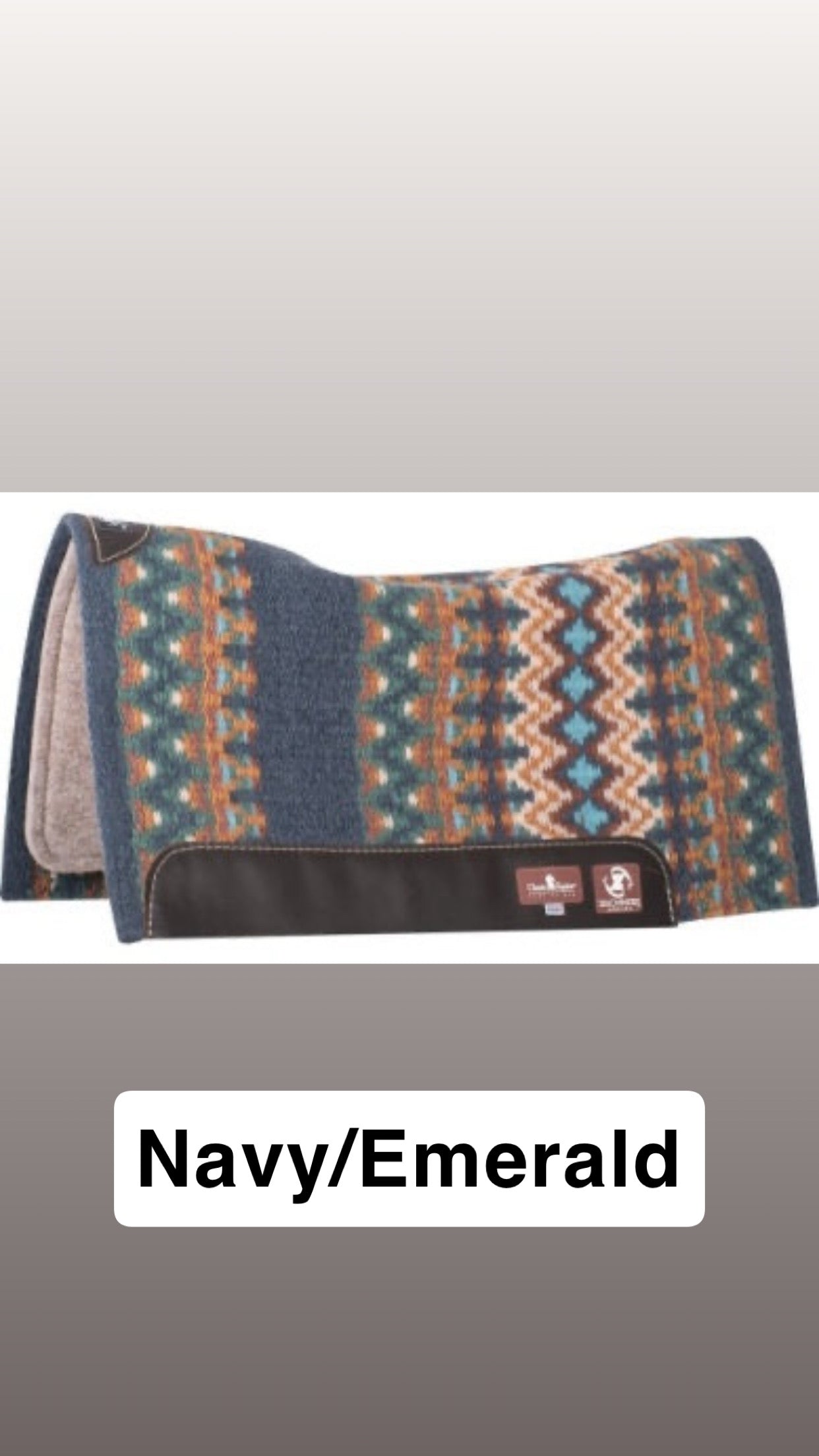 Classic Equine Wool Blanket Top Zone™ Saddle Pad