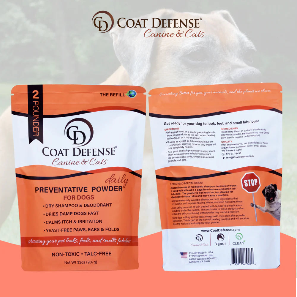 Coat Defense Daily Preventative Powder (Dog & Cat)