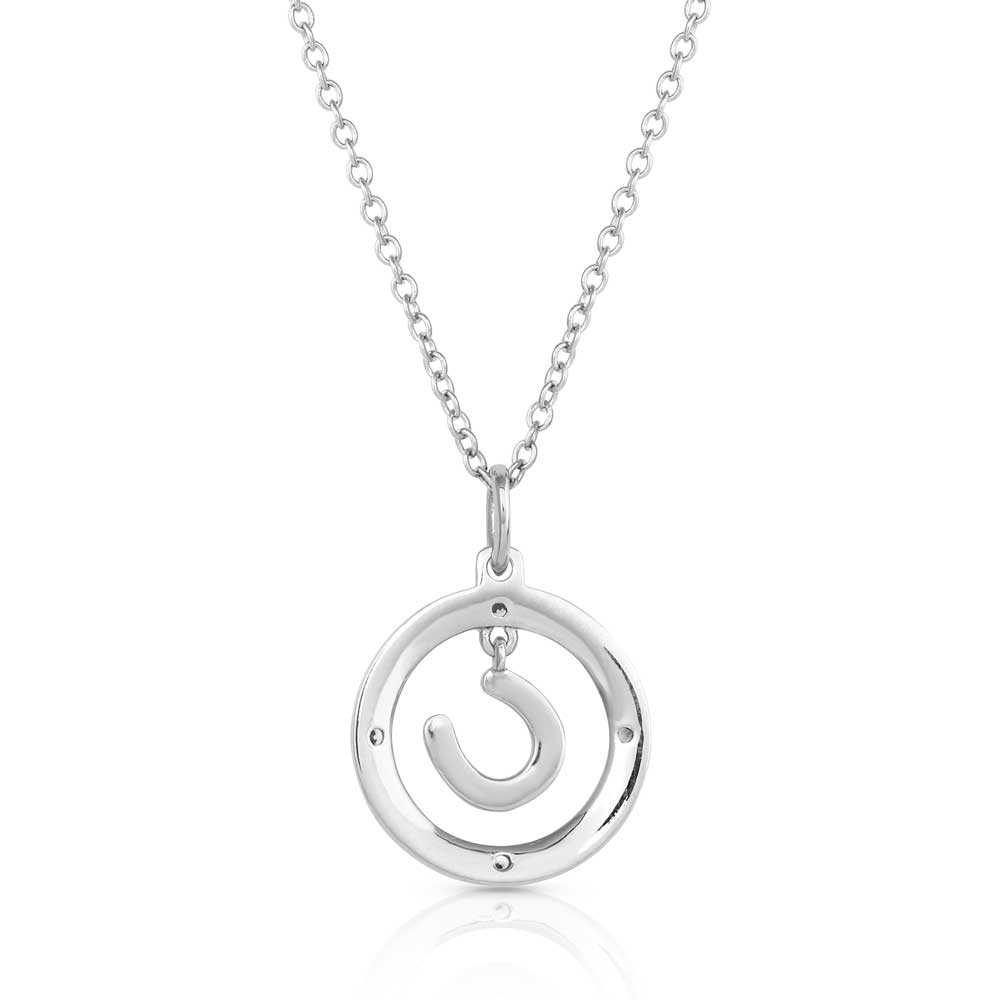 Montana Silversmith Luck of the Draw Horseshoe Necklace