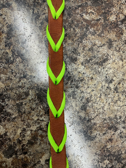 Berlin Laced Paracord Barrel Reins - 5/8"