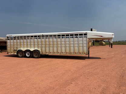Used 2008 Travalong 28' Stock Trailer